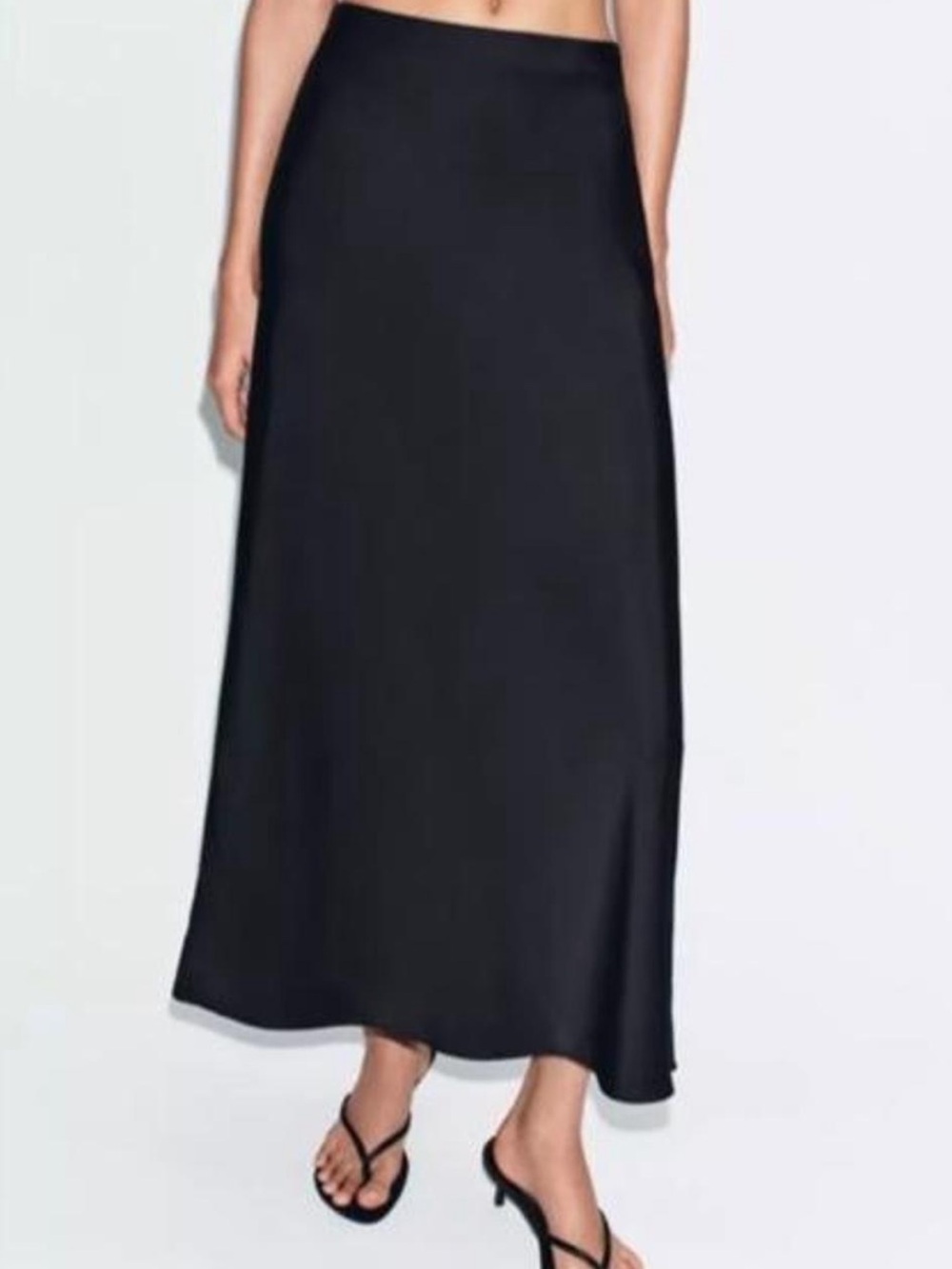 Zara Black Maxi Skirt - Picture 3 of 7